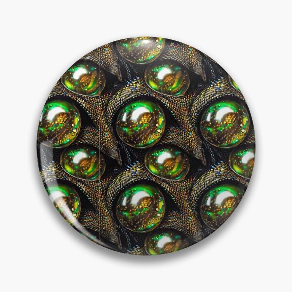 Artikelvorschau, Badass Dragons Egg Nest - Dreidimensionale digitale Fantasy-Malerei - Psychedelische Skalen Nahtlose Kugeln entworfen und verkauft von BadassBazaar.