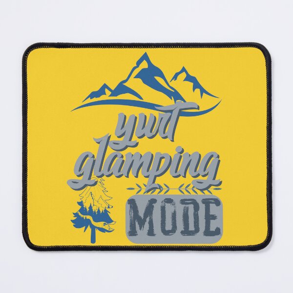 Item preview, yurt glamping mode, forest river sun inside tree pine designed and sold by movie-popcorn.