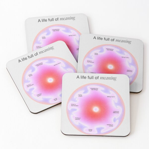 Item preview, a life full of meaning manifestation illustration good energy flow aura  designed and sold by Anavrisss.
