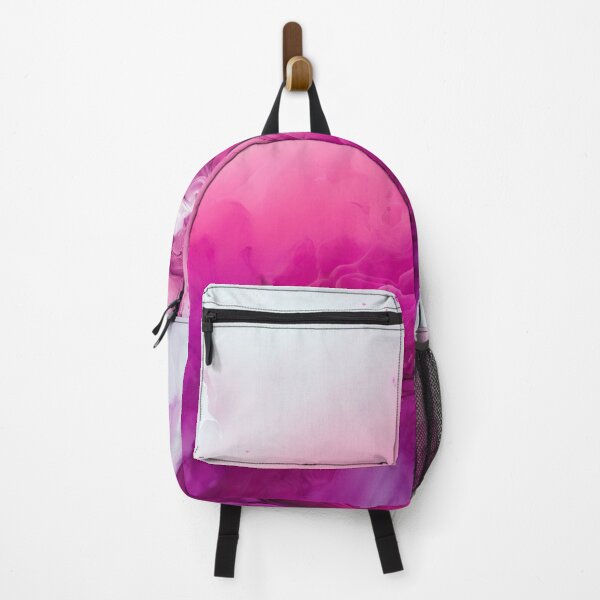 Item preview, Watercolor liquid marble magenta white design designed and sold by venella.