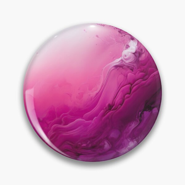 Item preview, Watercolor liquid marble magenta white design designed and sold by venella.