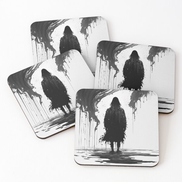 Item preview, Kopie von Woman in sorrow black white designed and sold by AtlasKunst.
