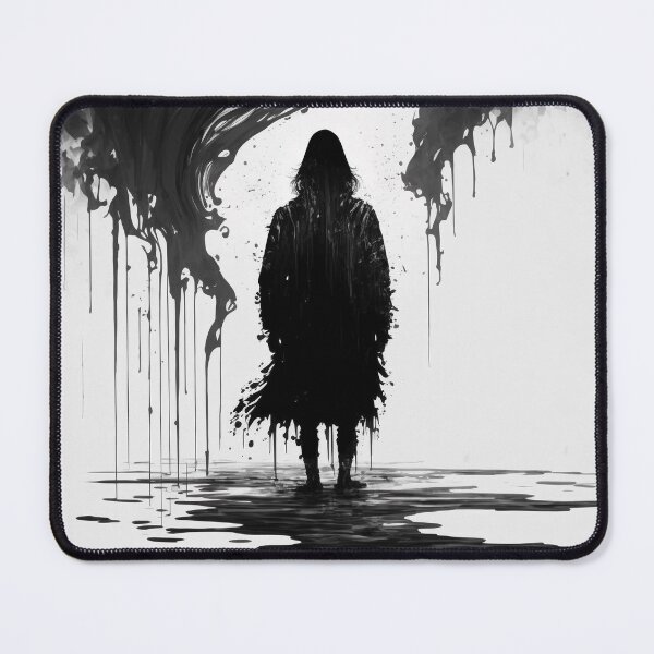 Item preview, Kopie von Woman in sorrow black white designed and sold by AtlasKunst.