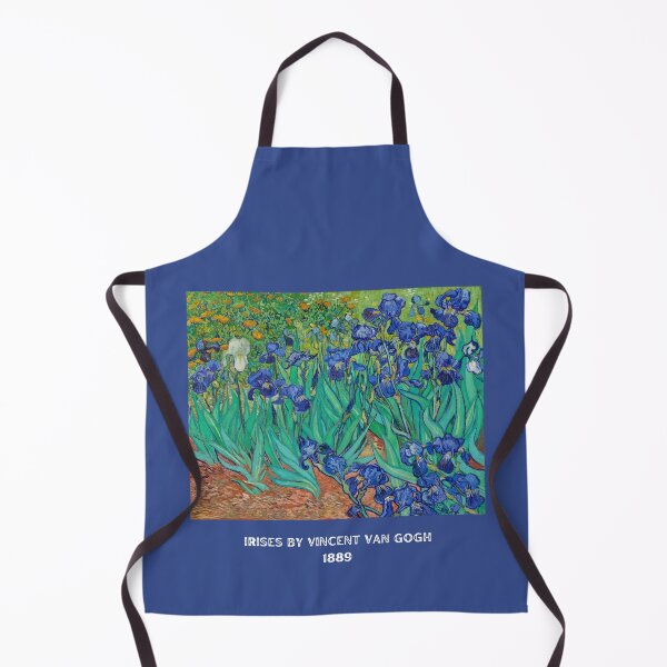 Item preview, Irises designed and sold by VintageArtByIda.