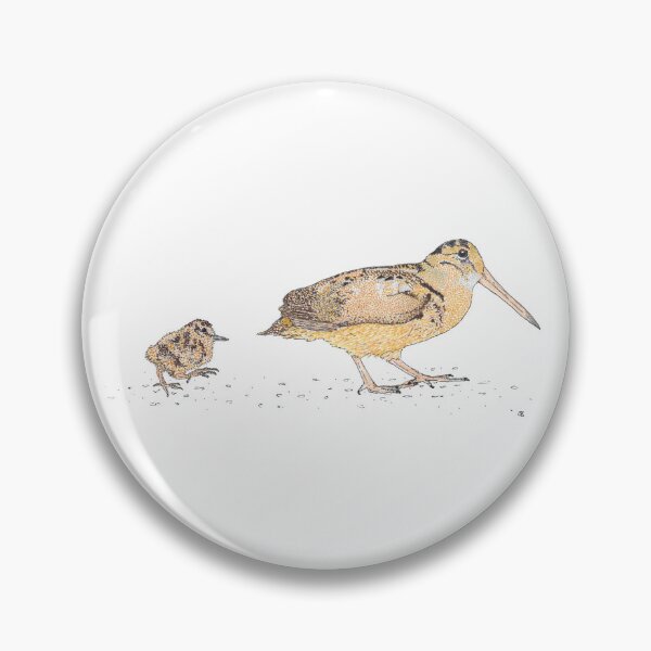 Item preview, American Woodcocks designed and sold by obirdleyart.