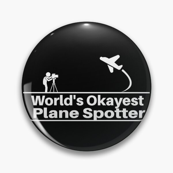 Item preview, World's Okayest Plane Spotter White designed and sold by SpicyAviator.