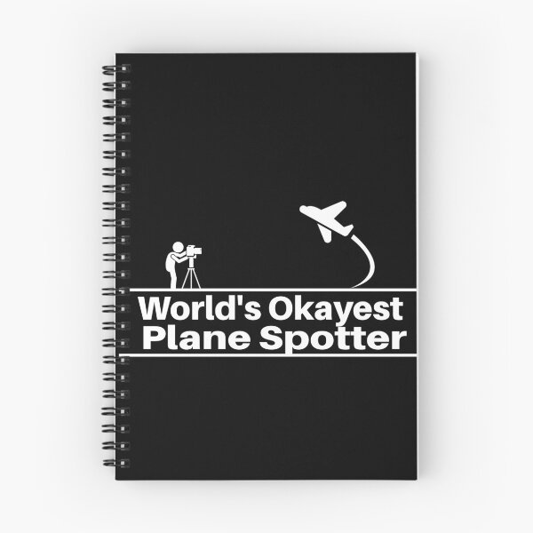 Item preview, World's Okayest Plane Spotter White designed and sold by SpicyAviator.