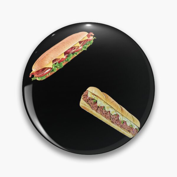 Item preview, Sandwich Island Sub Hoagie and Philly Cheesesteak  Pattern  - Stickers Socks and More designed and sold by Dude  Stuff.
