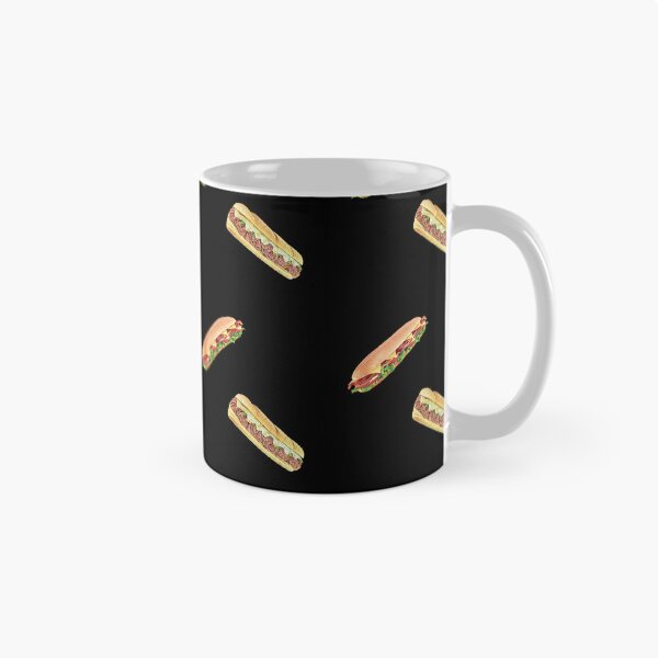 Item preview, Sandwich Island Sub Hoagie and Philly Cheesesteak  Pattern  - Stickers Socks and More designed and sold by Dude  Stuff.