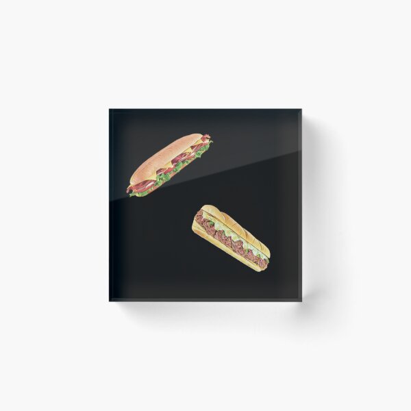 Item preview, Sandwich Island Sub Hoagie and Philly Cheesesteak  Pattern  - Stickers Socks and More designed and sold by Dude  Stuff.