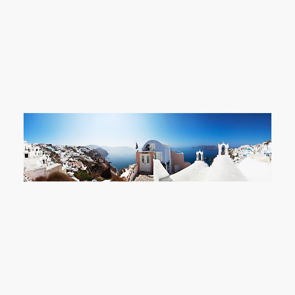 Item preview, Thira, Santorini, Panoramic Photo designed and sold by Paul Thompson Photography.