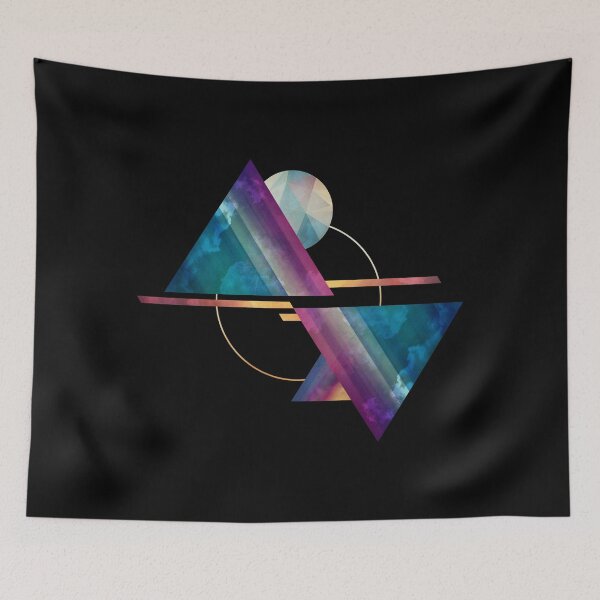 Item preview, Geometric Mountains - Echo Chamber designed and sold by TeesbyDD.