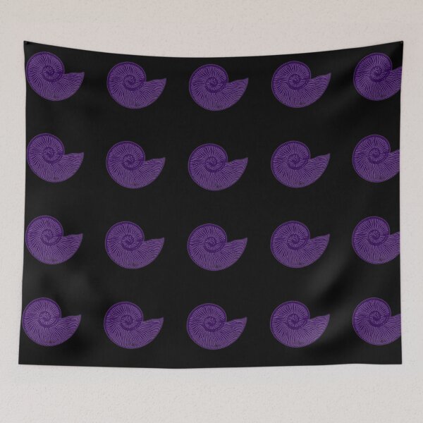 Item preview, Indigo Ammonite  designed and sold by amanda150771.