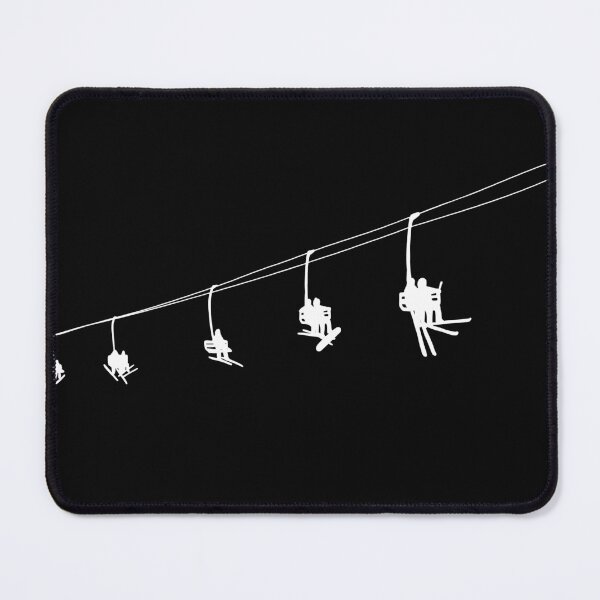 Item preview, Monochrome Chairlift Silhouette designed and sold by Sbwit10.