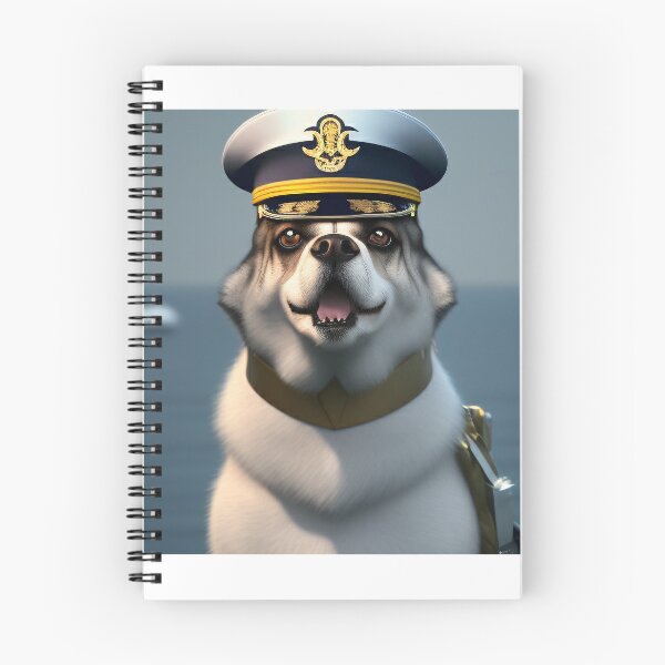 Item preview, The Doggy Dog Naval Officer designed and sold by CreepyDesigns.