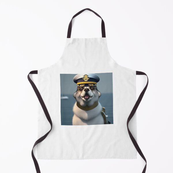 Item preview, The Doggy Dog Naval Officer designed and sold by CreepyDesigns.