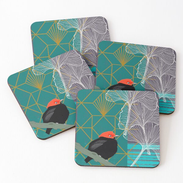 Item preview, The red capped manakin designed and sold by Dherry.