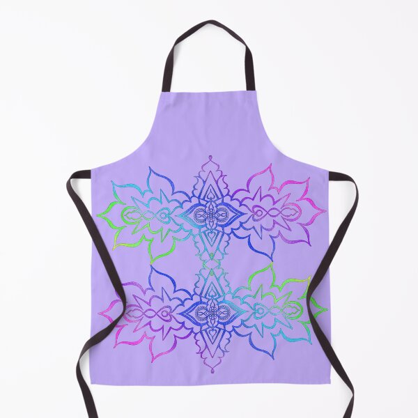 Aperçu de l'œuvre Double Mandala Lilas créée et vendue par HARSHINI maheshwaram Label.