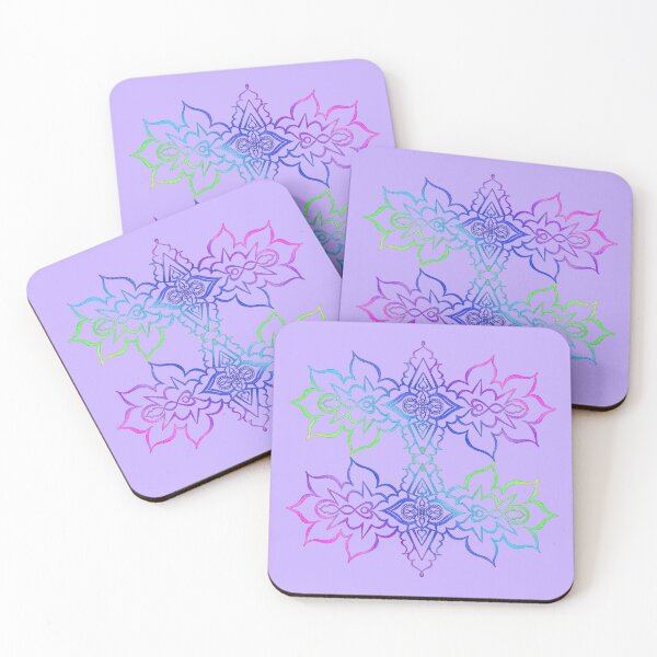 Item preview, Lilac Double Mandala designed and sold by HARSHINI maheshwaram Label.