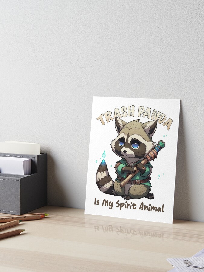 Trash Pandas Art Cards