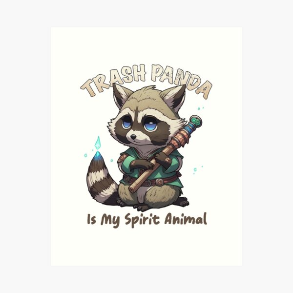 Thieving Trash Panda 8x10 Print · Art of Bianca RS · Online Store