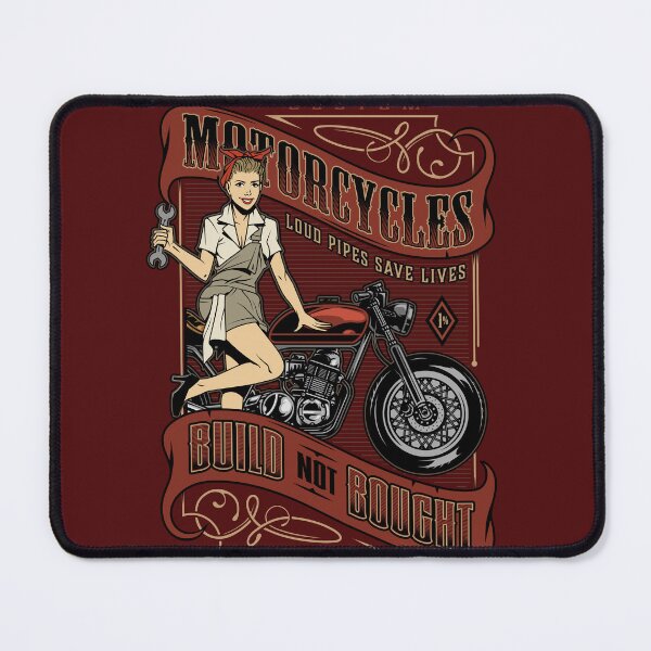 Item preview, Motorcycle 3 - Loud Pipes Saves Lives designed and sold by RCJLifestyles.