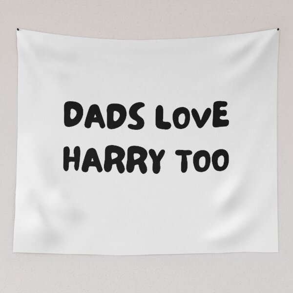 Item preview, DADS LOVE HARRY TOO STICKER designed and sold by mystylecorner.