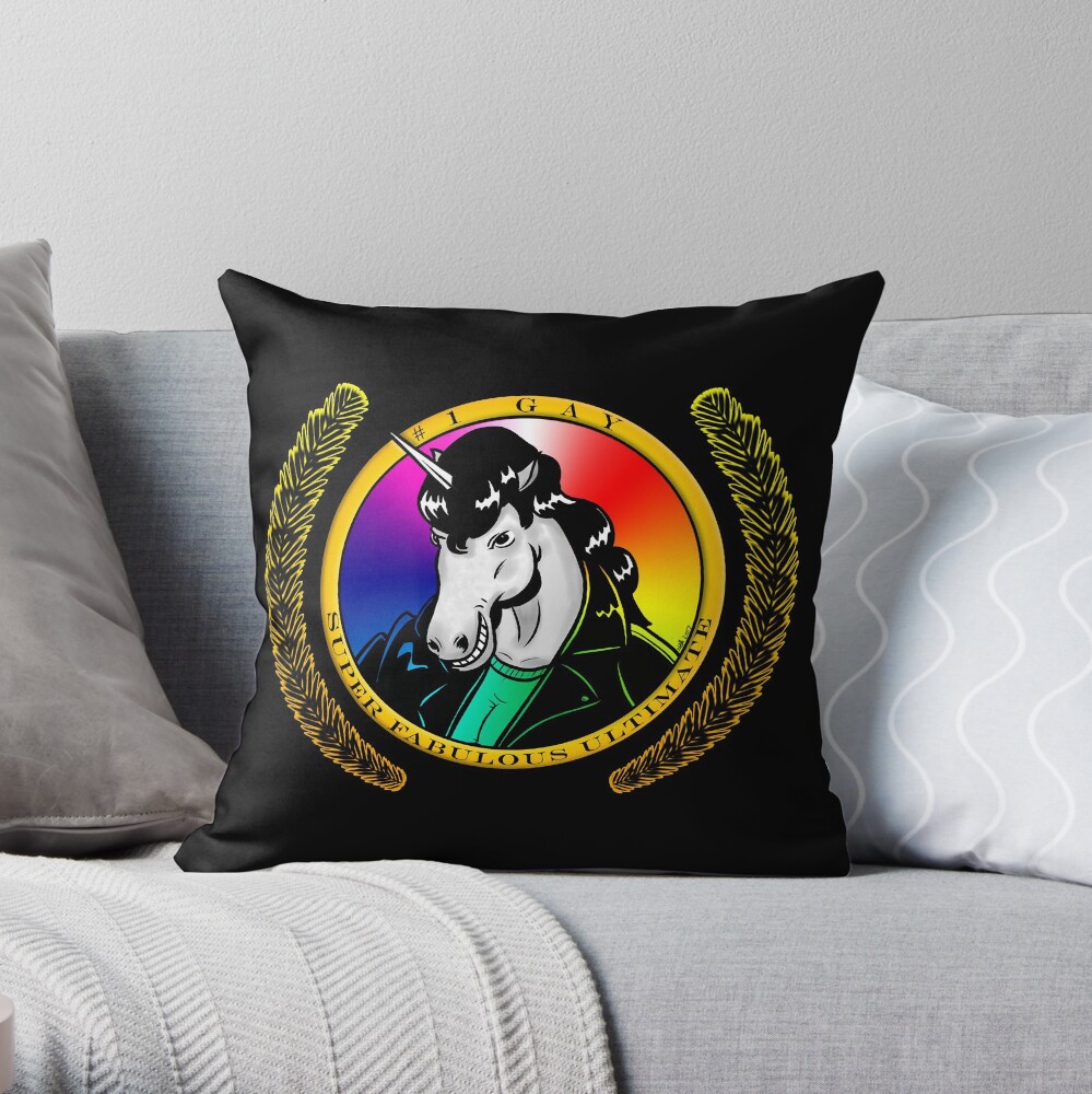 Item preview, Throw Pillow designed and sold by Evil-Nick.
