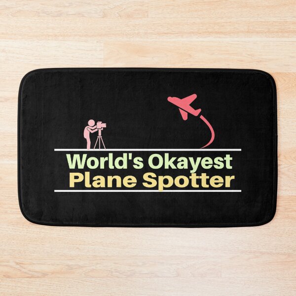 Item preview, World's Okayest Plane Spotter Colorful designed and sold by SpicyAviator.