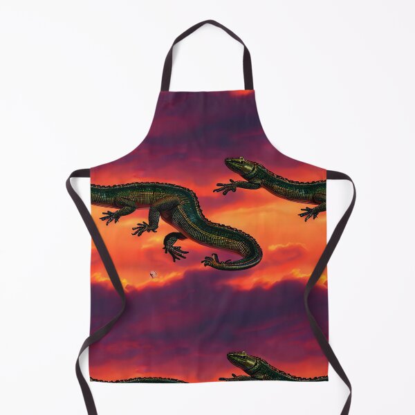 Item preview, Sunset Dragons - Seamless Pattern designed and sold by Chubuter.