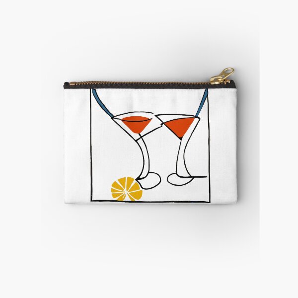 Item preview, Abstract Martini Glasses Colorful- Original Print Design  designed and sold by catvclark.