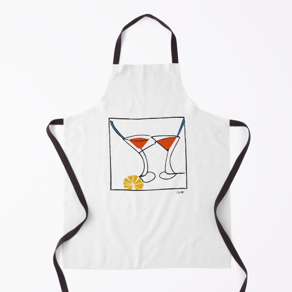 Item preview, Abstract Martini Glasses Colorful- Original Print Design designed and sold by catvclark.