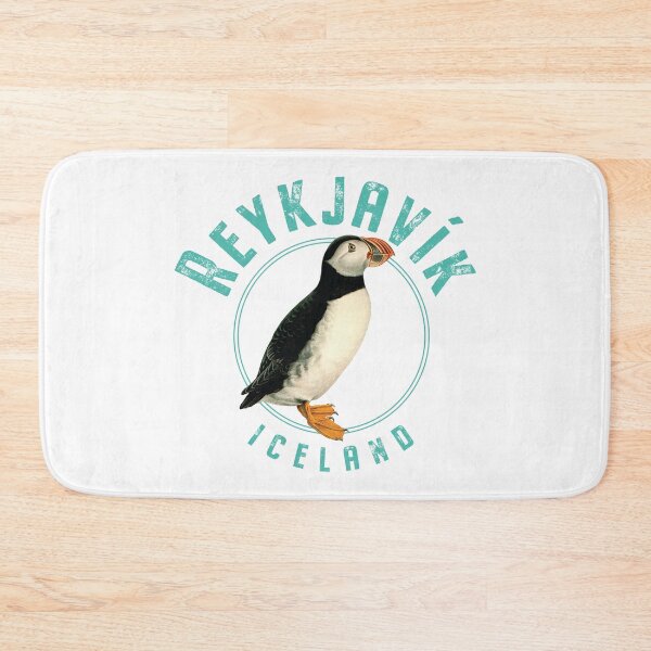 Item preview, Reykjavík Iceland Puffin Design designed and sold by Futurebeachbum.