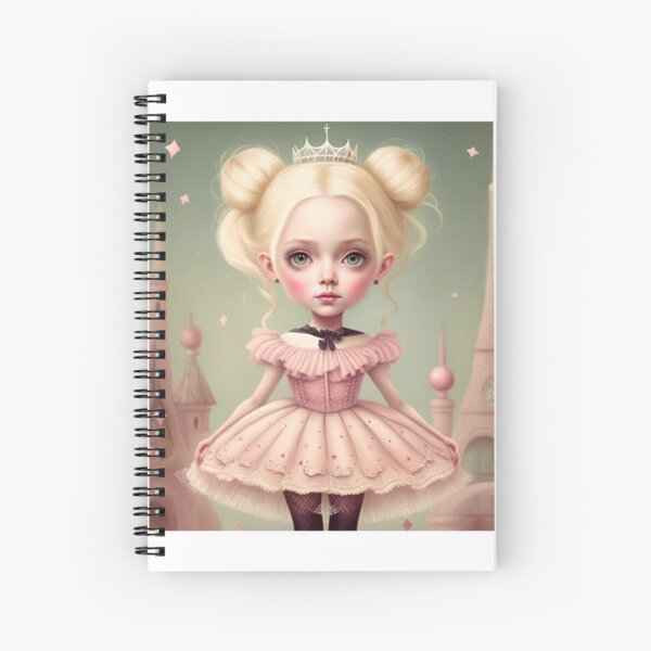 Lovely Princess Spiral Notebook