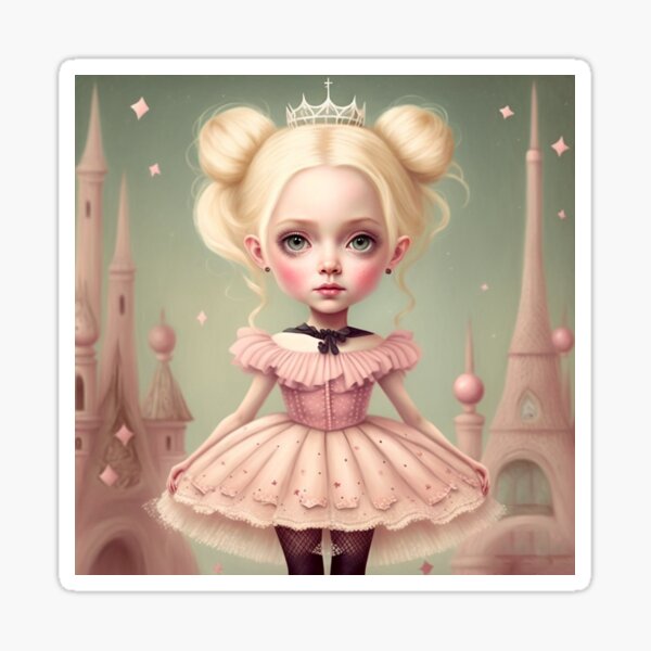 Lovely Princess Sticker