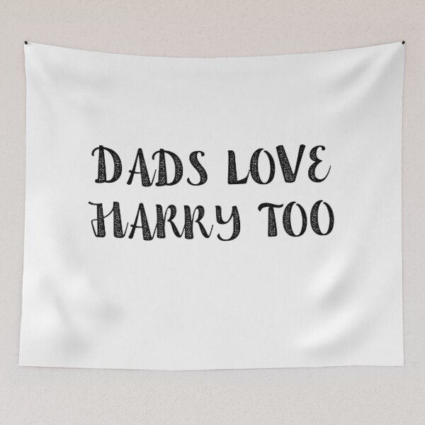 Item preview, DADS LOVE HARRY TOO STICKER designed and sold by mystylecorner.