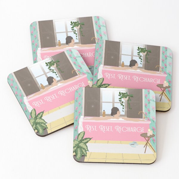 Item preview, Rest, Reset, Recharge Self Care  designed and sold by dailycake.