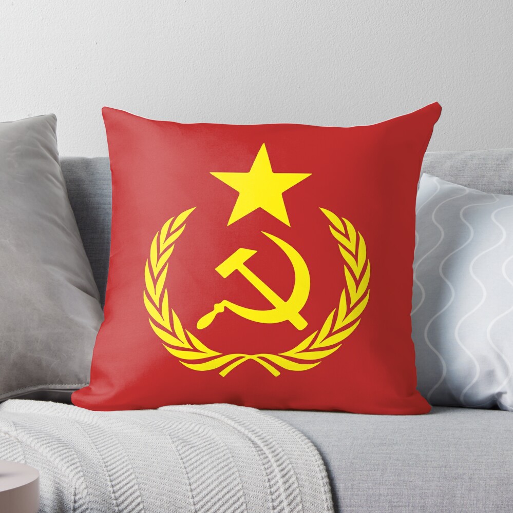 Communist Flag Shapes - Hammer & Sickle Socks for Sale by Chocodole