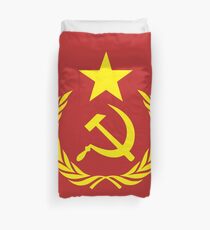 Communist Flag Duvet Cover