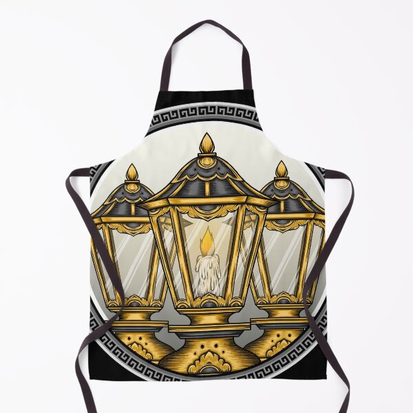 Item preview, Antique Retro Old Lamp Vector designed and sold by WODEXZ.
