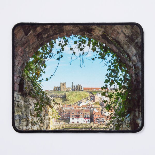 Item preview, Whitby Abbey And Church Through The Keyhole Tunnel designed and sold by Paul Thompson Photography.