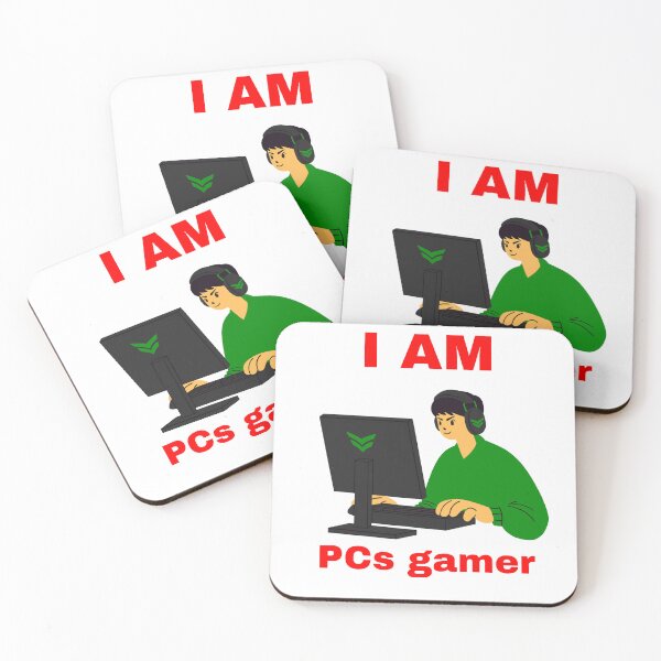 Item preview, I am PCs gamer designed and sold by Bart-Designs.