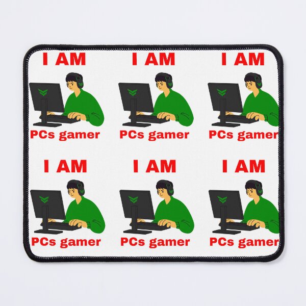 Item preview, I am PCs gamer designed and sold by Bart-Designs.
