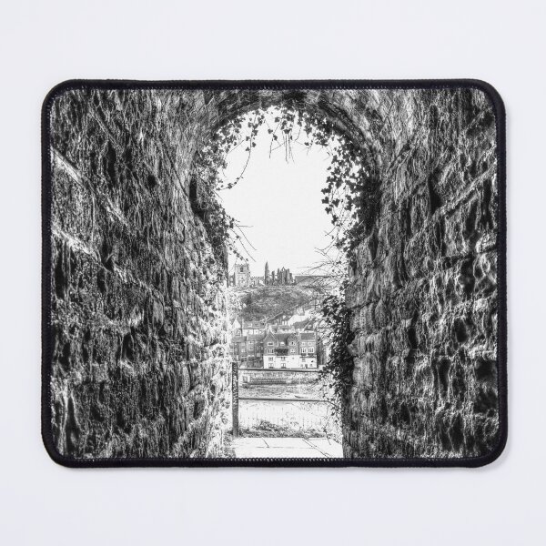 Item preview, Whitby Abbey Through The Keyhole Tunnel designed and sold by Paul Thompson Photography.