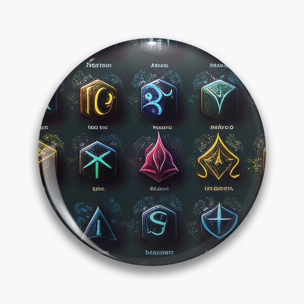 Item preview, Magic rune gaming assets 2d sprites designed and sold by RK - Shop.