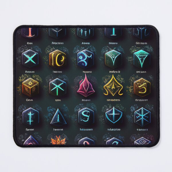 Item preview, Magic rune gaming assets 2d sprites designed and sold by RK - Shop.