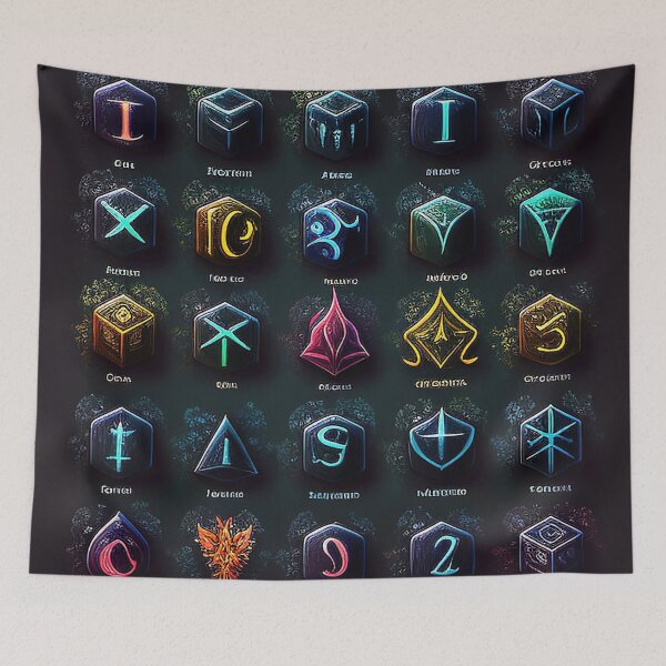 Item preview, Magic rune gaming assets 2d sprites designed and sold by RK - Shop.