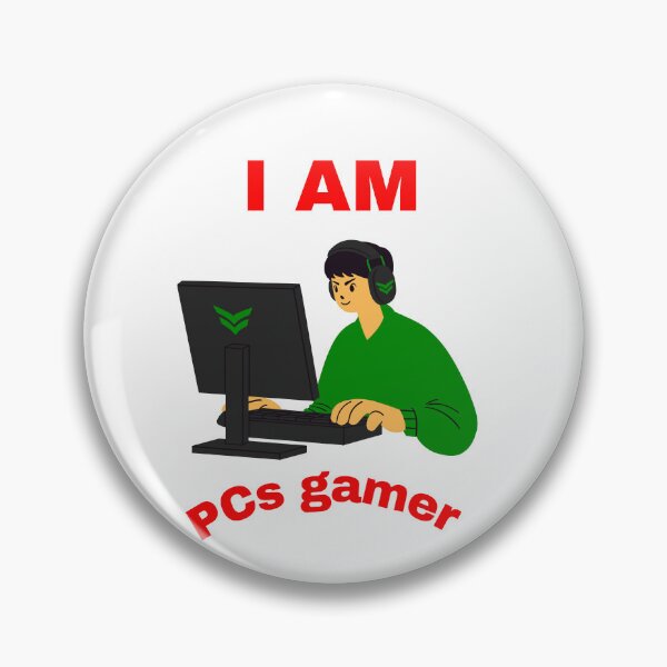 Item preview,  I am PCs gamer designed and sold by Bart-Designs.