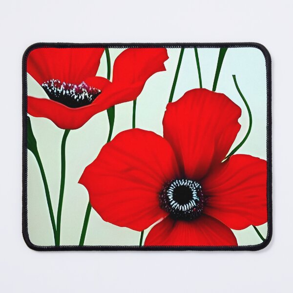 Item preview, Poppy on white designed and sold by scottanderson2.