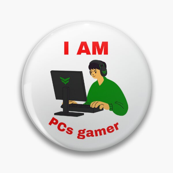 Item preview,  I am PCs gamer designed and sold by Bart-Designs.